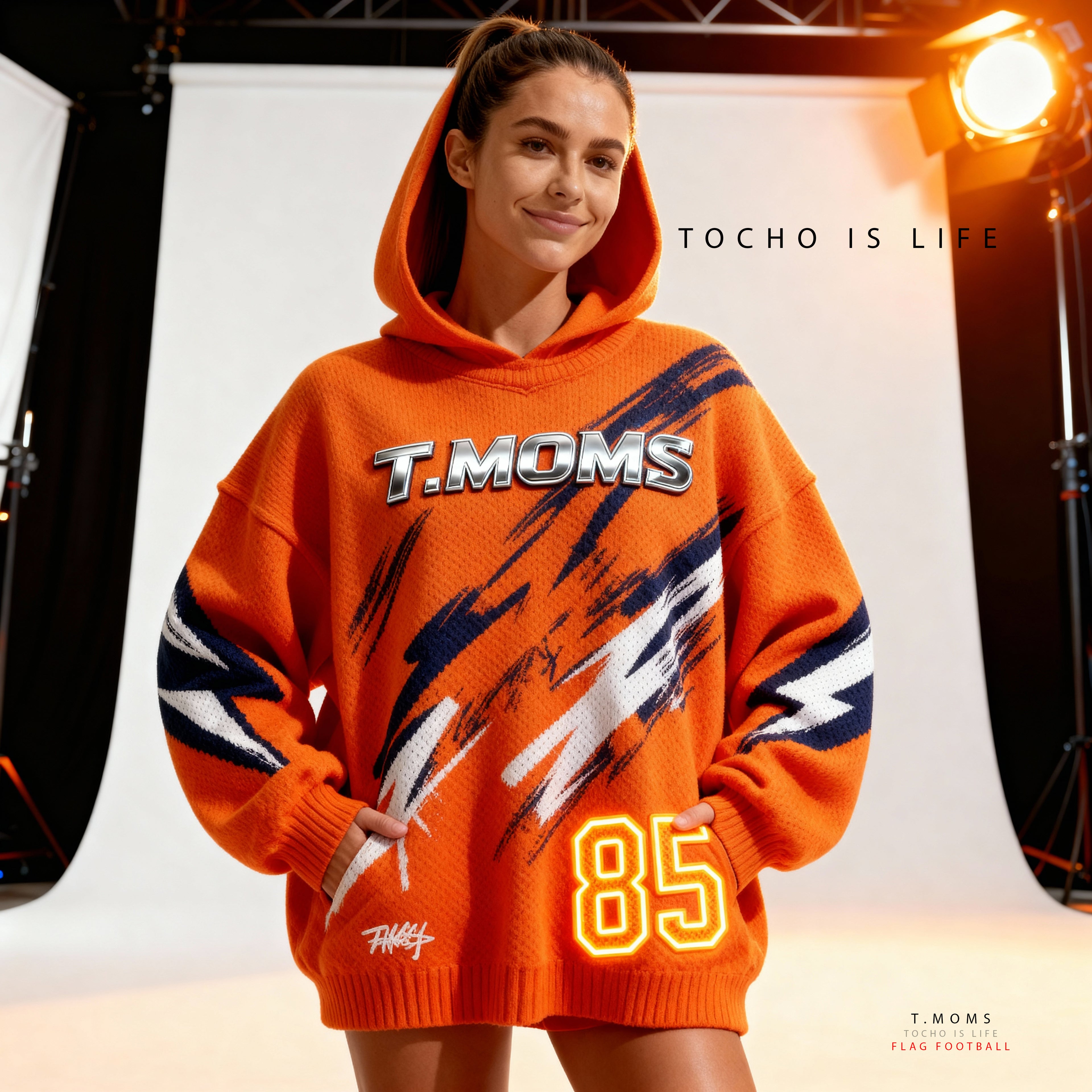 T.MOMS – Maxi Hoodie Performance