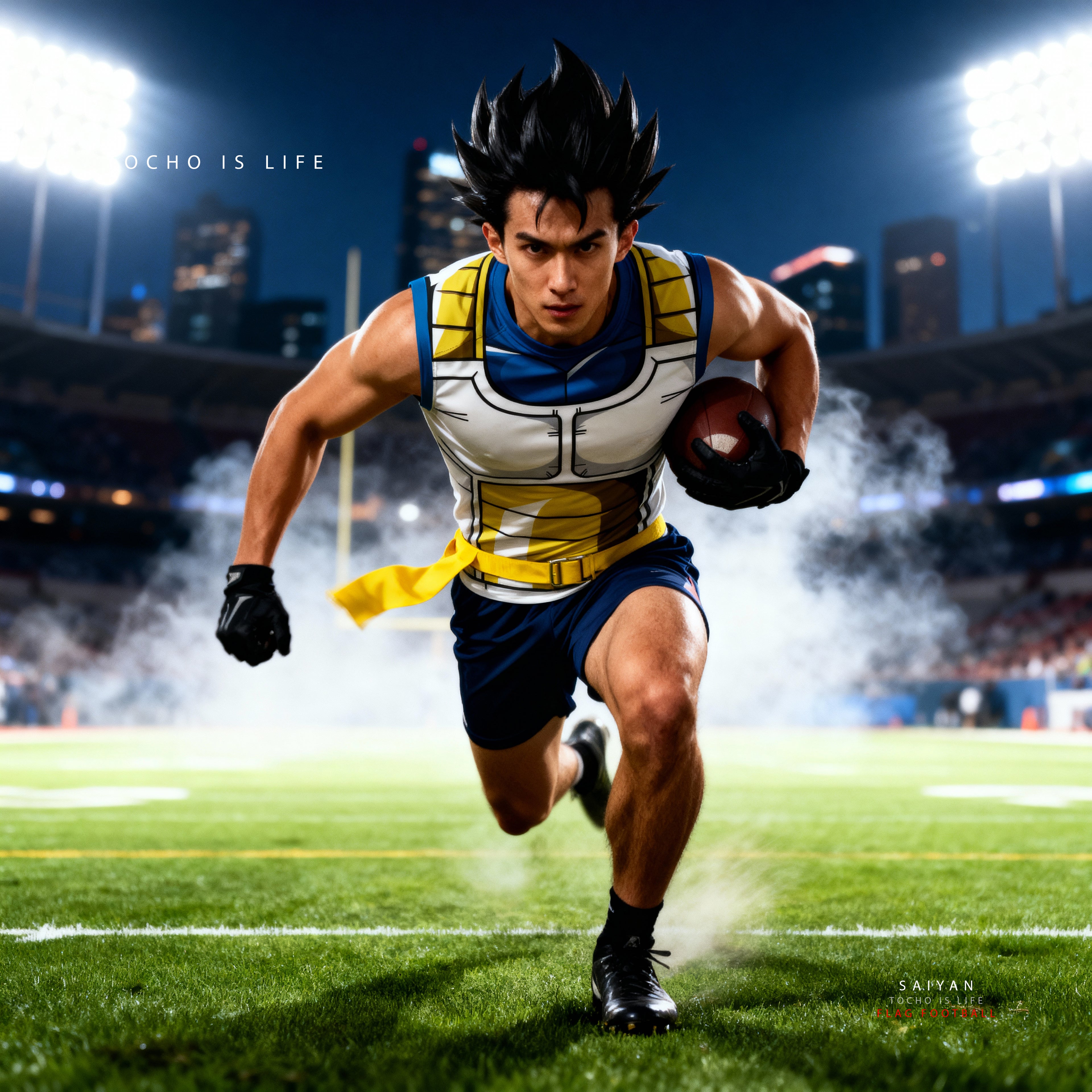 Saiyan Elite Armor — Jersey de Combate
