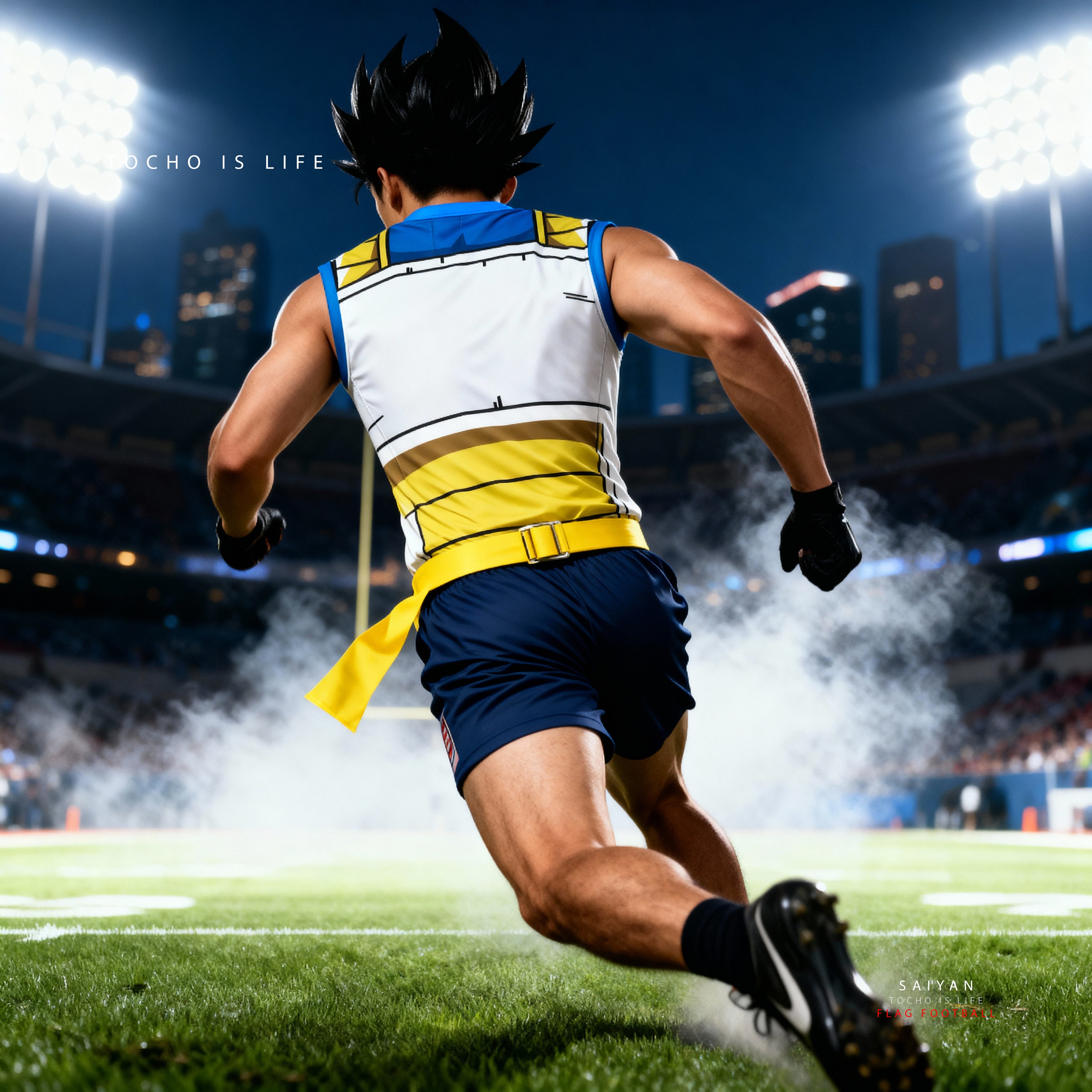 Saiyan Elite Armor — Jersey de Combate