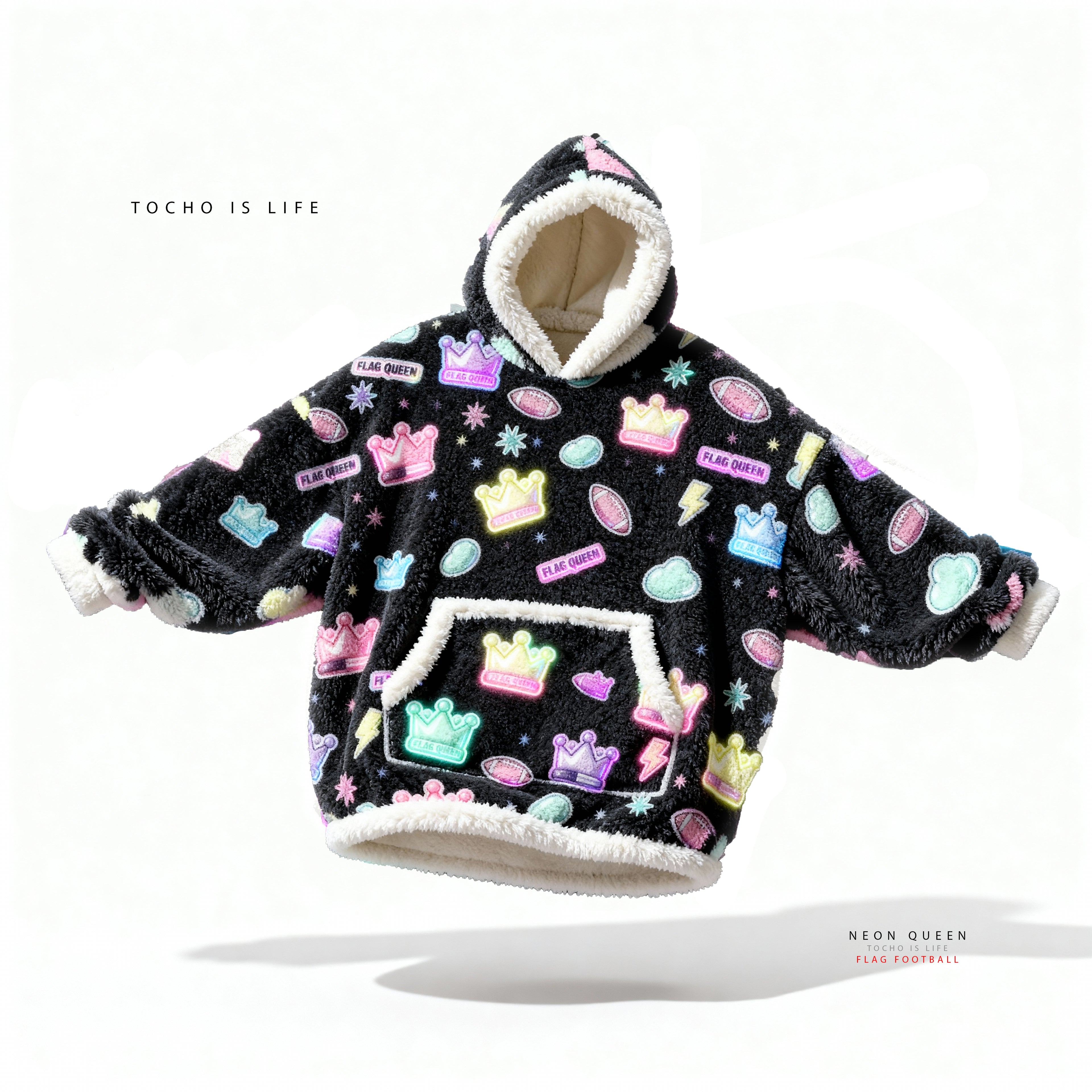 🖤 NEON QUEED HOODIE