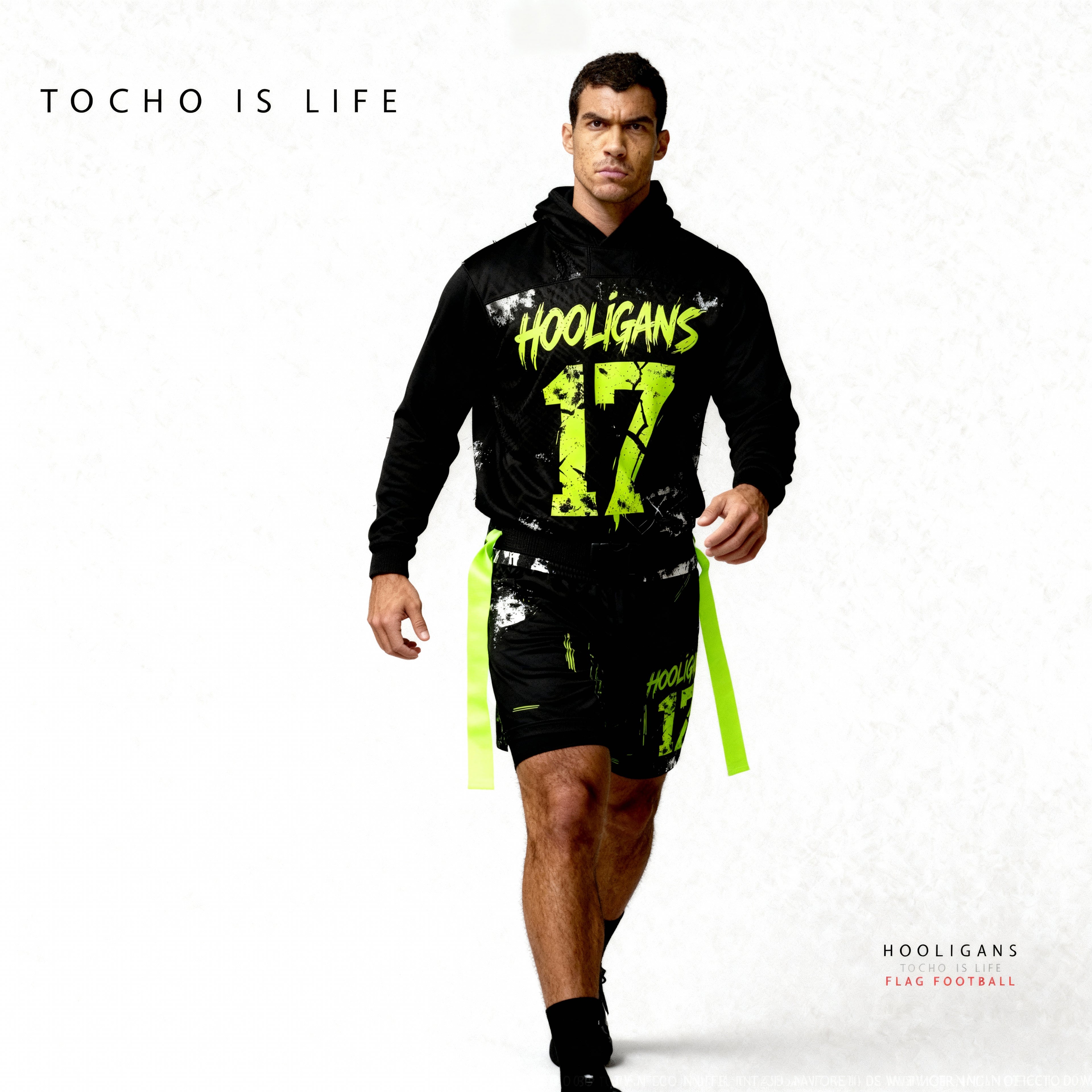 Hooligans Neon Strike Hoodie – Performance Edition 2025