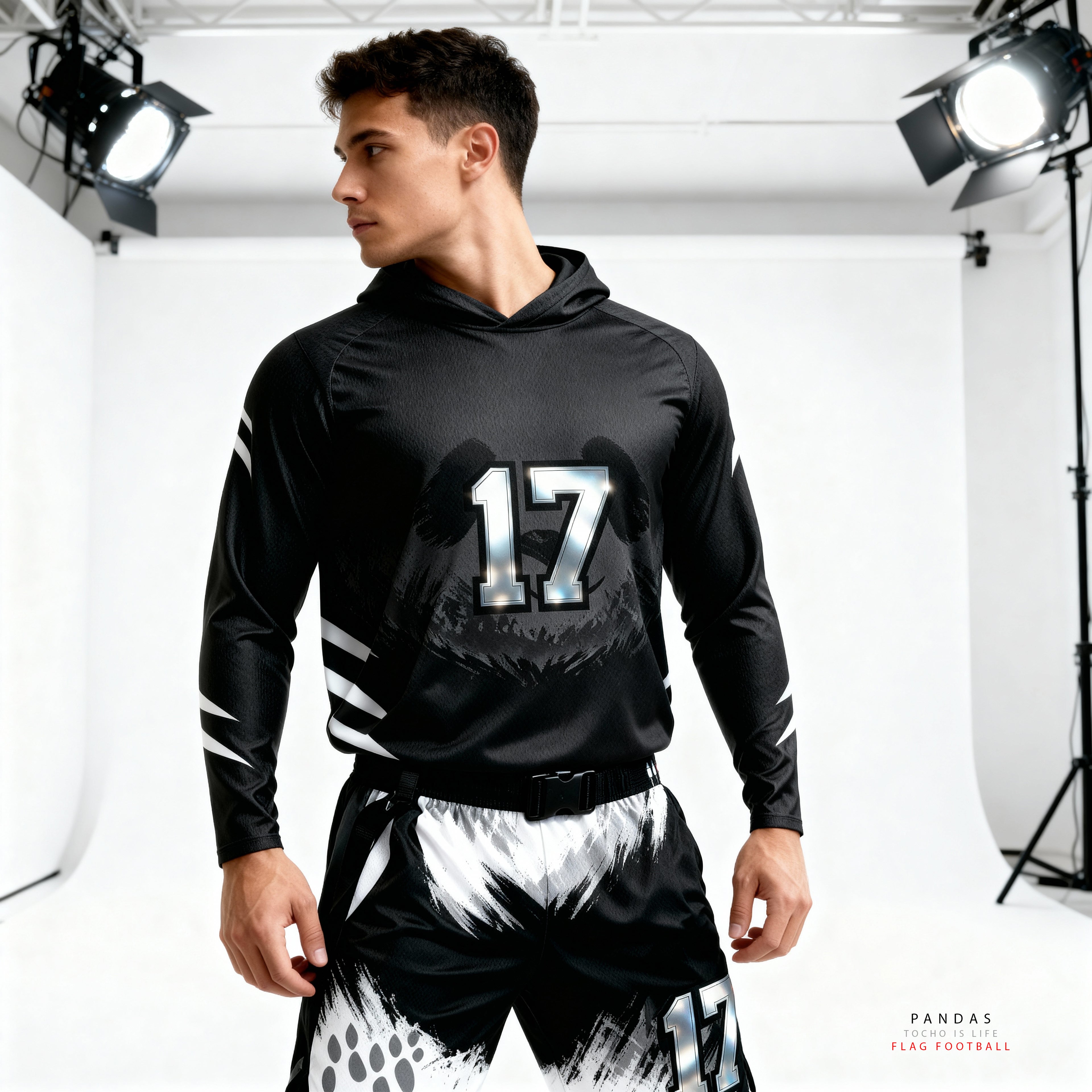 PANDAS – Black Instinct Hoodie