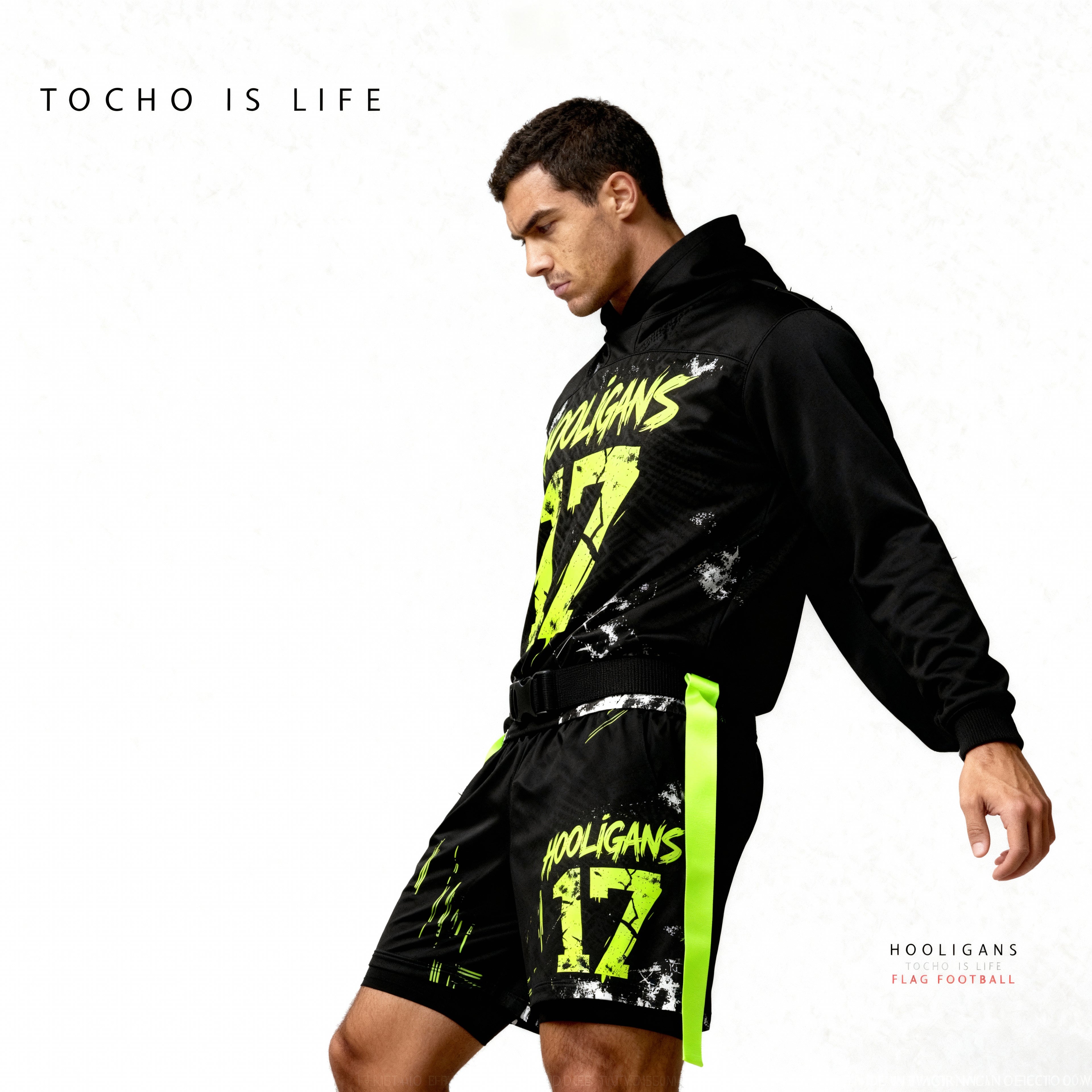 Hooligans Neon Strike Hoodie – Performance Edition 2025