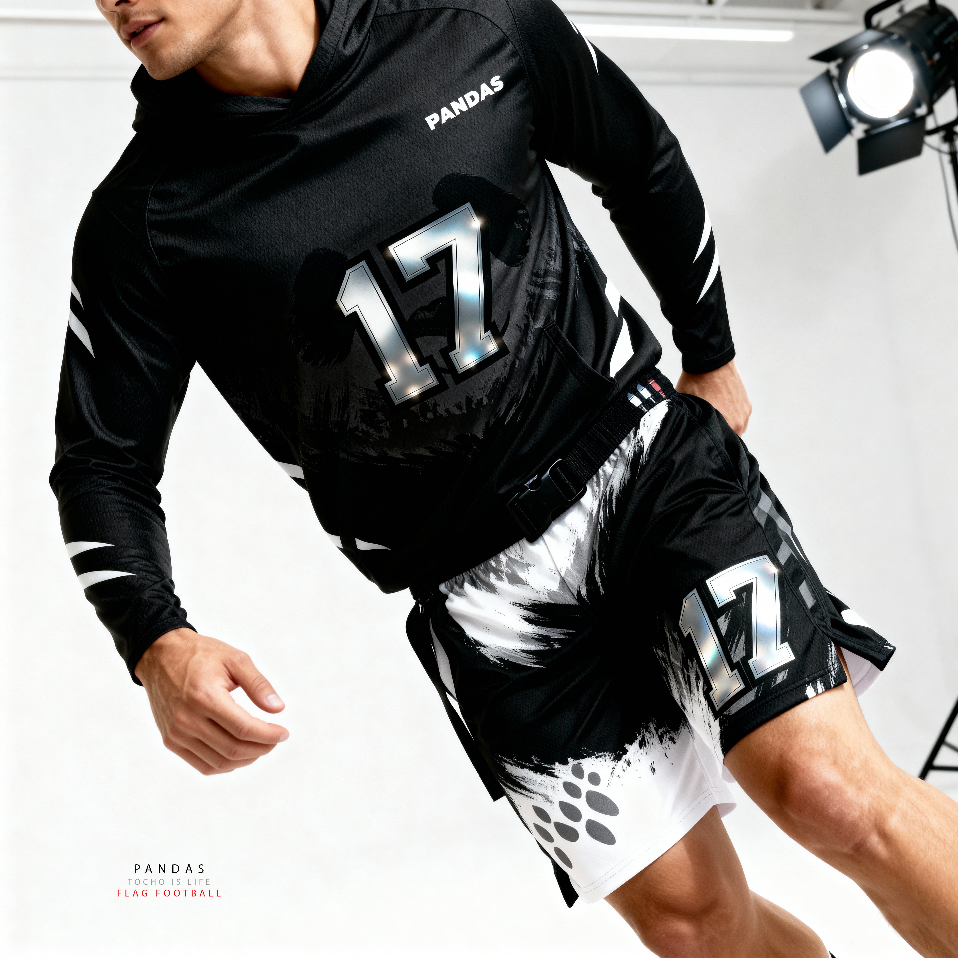 PANDAS – Black Instinct Hoodie