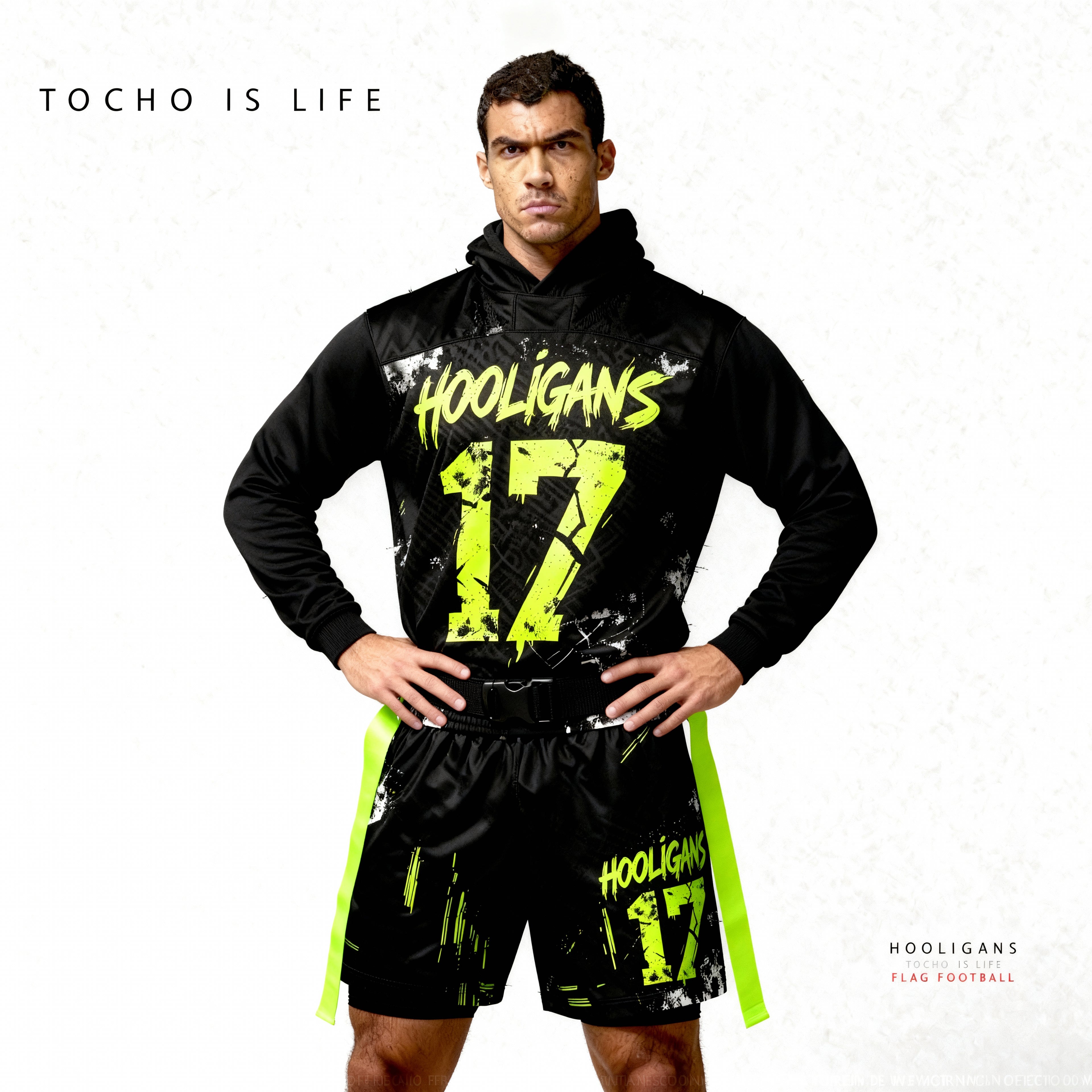 Hooligans Neon Strike Hoodie – Performance Edition 2025