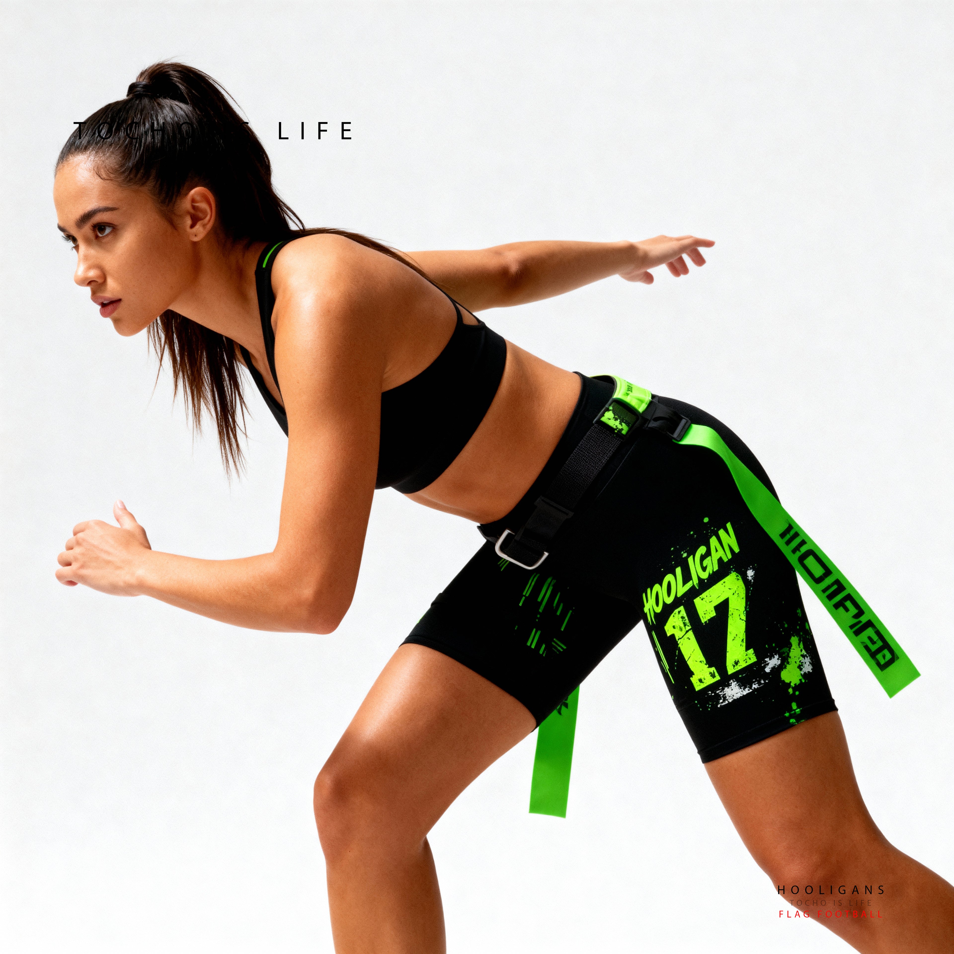 Hooligans Neon Strike Women’s Compression Short – Performance Edition 2025