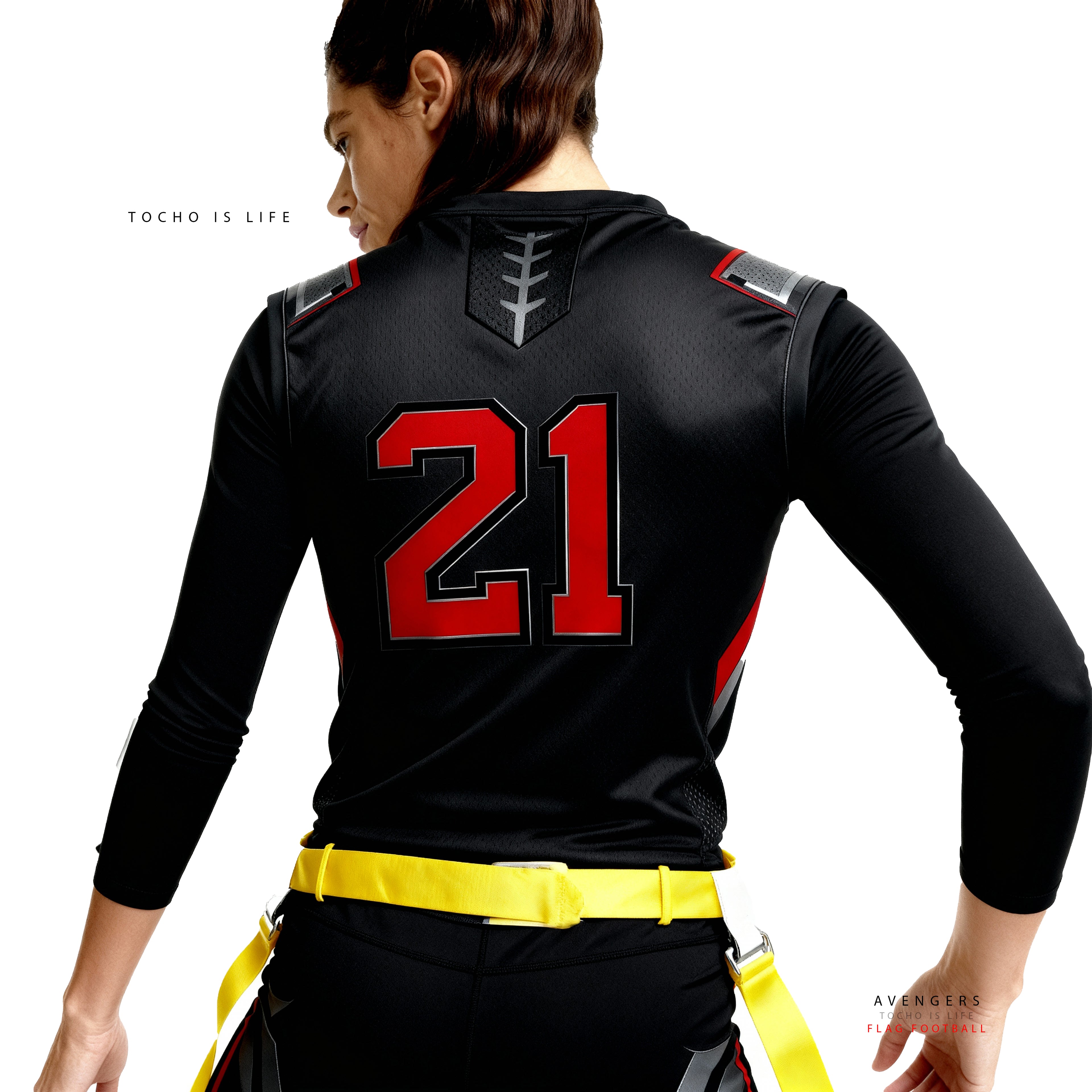 Avengers Shadow Armor — Women’s Flag Jersey