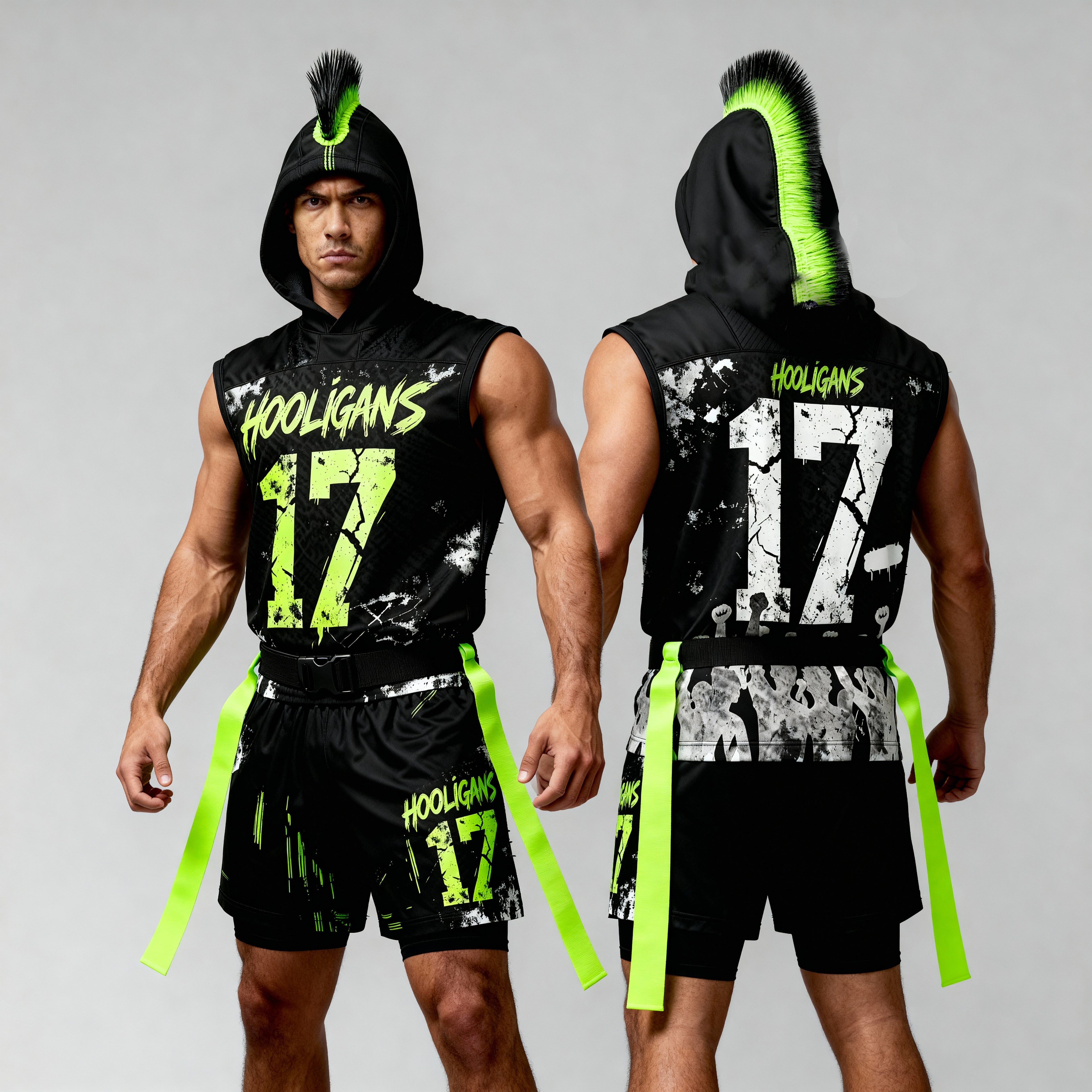 Hooligans Neon Strike Jersey – Edición Competitiva 2025