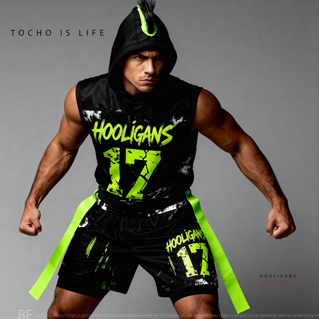 Hooligans Neon Strike Jersey – Edición Competitiva 2025