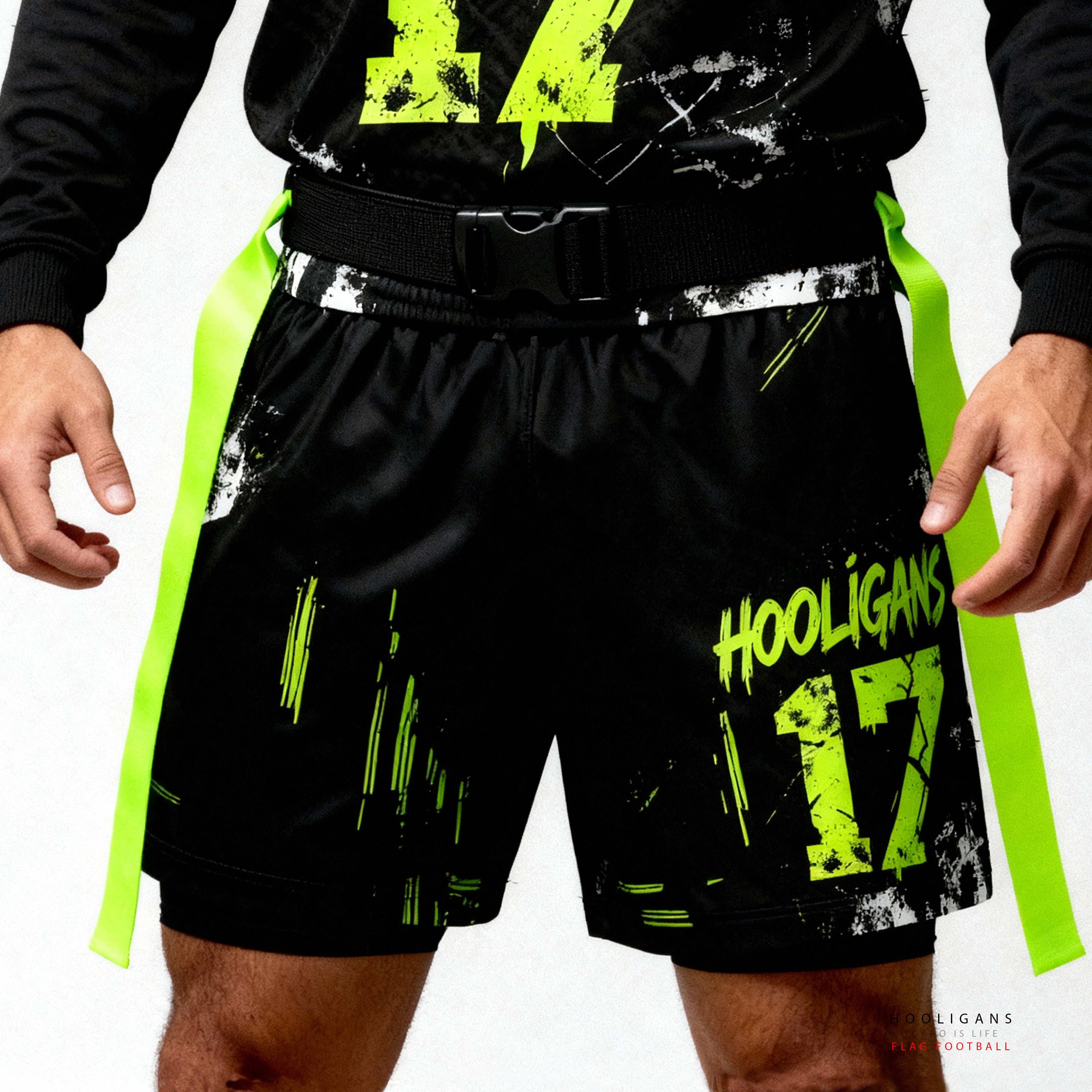 Hooligans Neon Strike Game Short – Performance Edition 2025